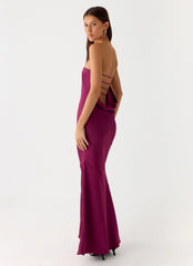 Endless Nights Maxi Dress - Plum