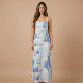 Isadora Printed Maxi Dress