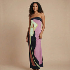 Solstice Abstract Maxi Dress