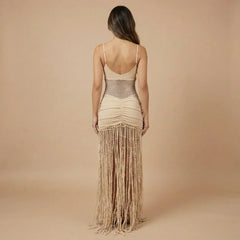 Imogen Fringe Maxi Dress