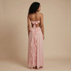 Rosalie Ruffle Maxi Dress