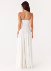 Ruben Maxi Dress - White