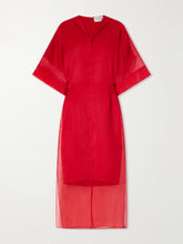 The Zuri silk-organza midi dress