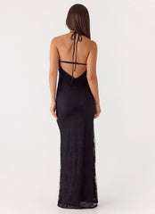 Knowles Lace Maxi Dress - Black