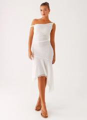Huntah Midi Dress - Ivory