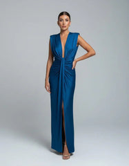 Sienna Ruched Maxi Dress