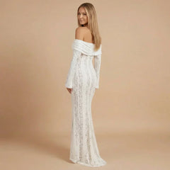 Celeste Lace Maxi Dress