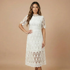 Rosalie Lace Midi Dress