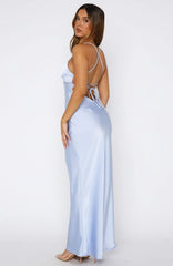 Azure Grace Maxi Dress