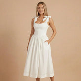Emilia Bow Midi Dress
