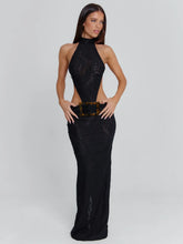 Albinae Black Maxi Dress
