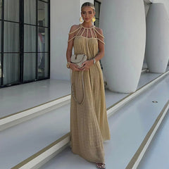 Artemis Braided Maxi Dress