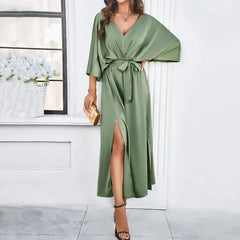 Celeste Wrap Maxi Dress