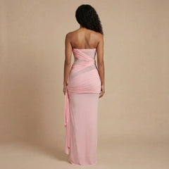 Avery Ruched Maxi Dress