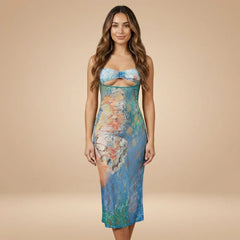 Solange Cutout Midi Dress