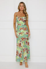 Lush Affair Maxi Dress Green