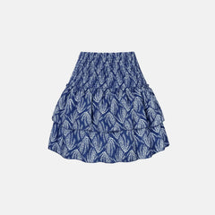 Sage Ruffle Mini Skirt Mini Dress