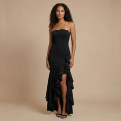 Alessia Ruffle Maxi Dress