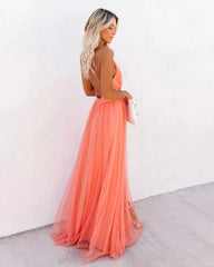 Juliana Backless Maxi Dress