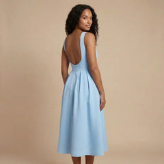 Adelaide Boat Midi Dress