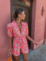 Harper Wrap Mini Romper