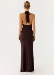 All I Need Maxi Dress - Chocolate