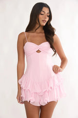 Heartstring Mini Dress Pink