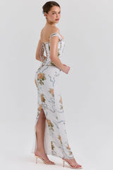 Rosalie Corset Maxi Dress