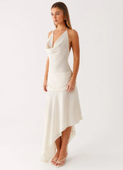 Nyra Midi Dress - Cream