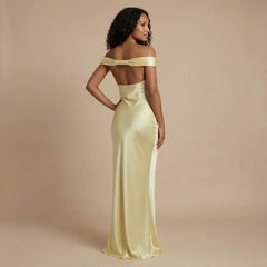 Gabrielle Ruched Maxi Dress
